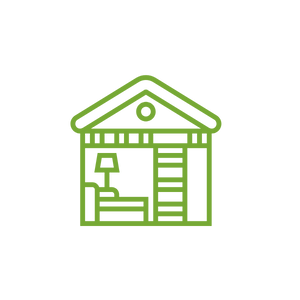accessory dwelling unit icon for in-law suites
