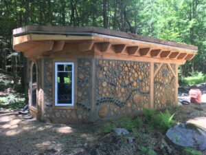 Cordwood Sauna