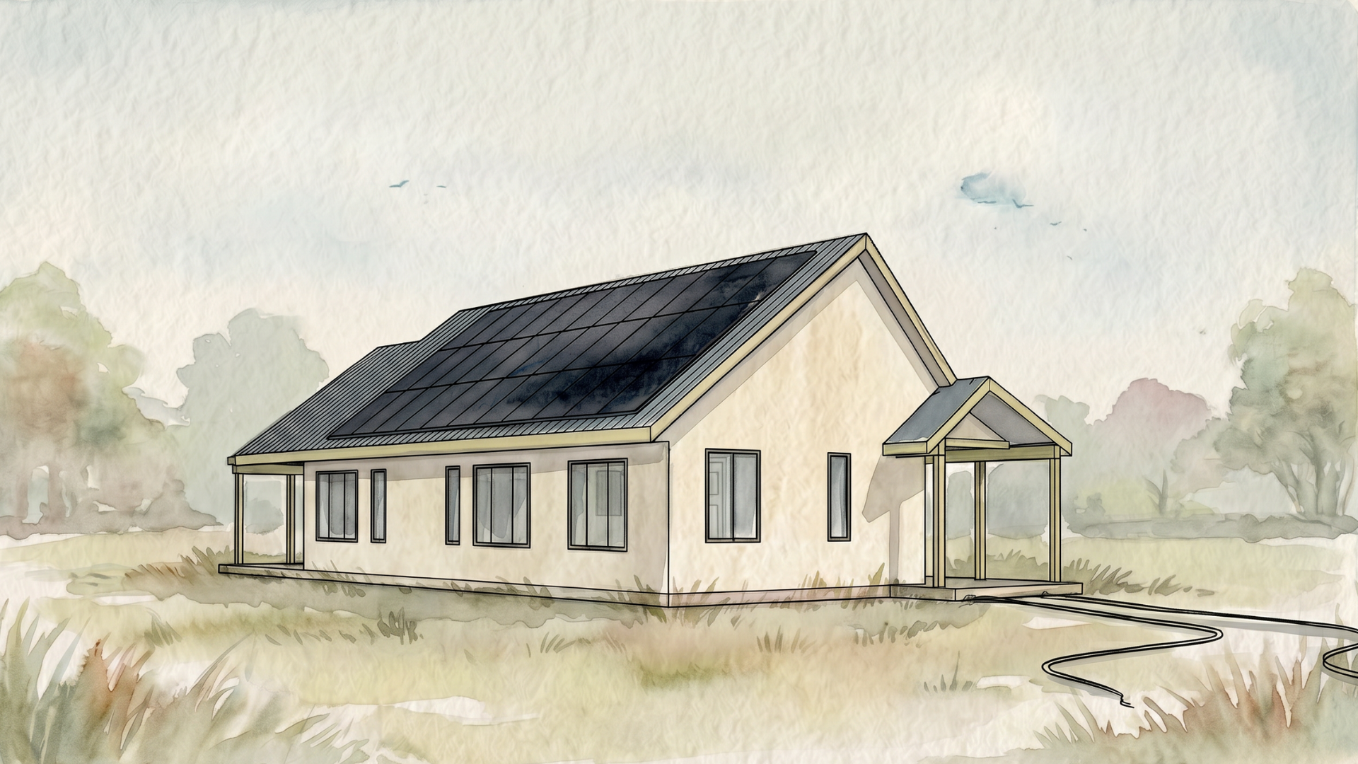 Yeoman Homes Sheiling ADU Back view exterior