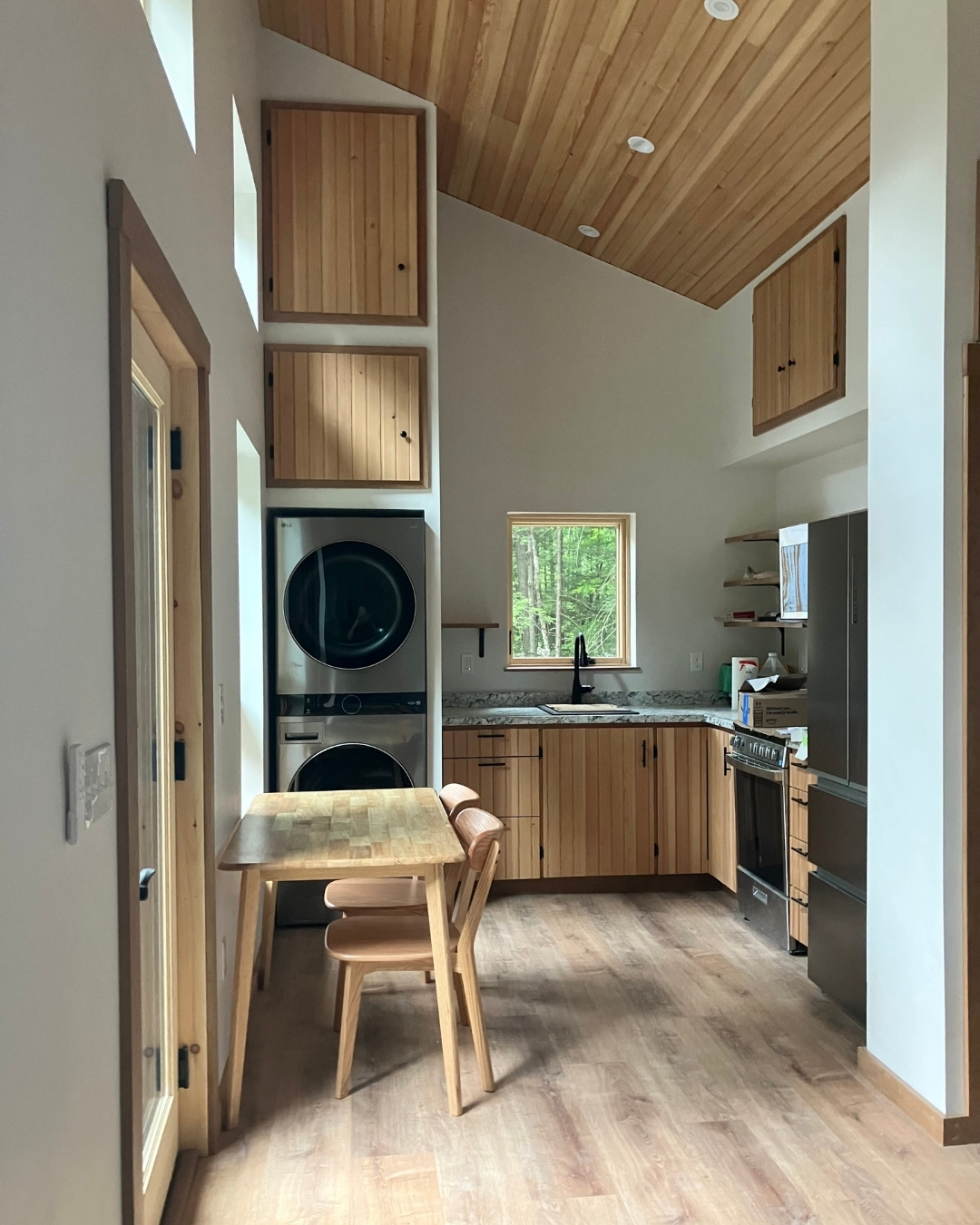 small kitchen in home addition